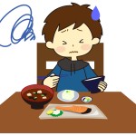 食べにくい　噛みにくい